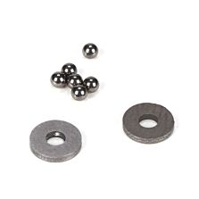 Team Losi Racing Tungsten Carbide Diff Balls, 2mm (6)