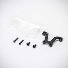 Team Losi Racing Front Wing & Mount: Mini-B, BL