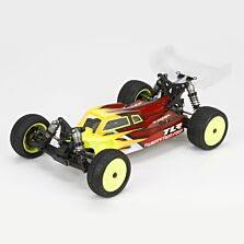 Team Losi Racing 1/10 Cab FWD Clear Body &amp; Wing Set with Stickers: 22-4
