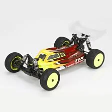 Team Losi Racing 1/10 Cab FWD Clear Body &amp; Wing Set with Stickers: 22-4