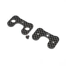 Team Losi Racing Carbon Wing Riser, 4mm: 22 5.0