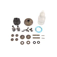 Team Losi Racing Front Rear Diff Complete Metal: 22X-4