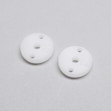 Team Losi Racing Machined Shock Pistons, 2.3mm, 2 x 1.8mm, G3 (2)