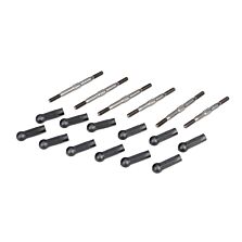 Team Losi Racing HD Turnbuckle Kit, Titanium (6): 22 2.0, 3.0
