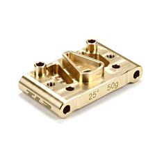 Team Losi Racing Front Pivot, 25 deg, 50 gram, Brass: 22 2.0