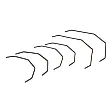 Team Losi Racing Sway Bar Set, Thick, Front/Rear: SCTE/2.0
