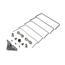 Team Losi Racing Front Sway Bar Set: 22 5.0