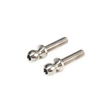 Team Losi Racing Ball Stud, 4.8 x 12mm Titanium (2)