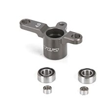 Team Losi Racing Aluminum Throttle Tri-Horn with Bearings: 8IGHT 4.0