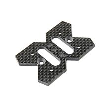 Team Losi Racing Center Differential Top Brace Carbon: 8XE