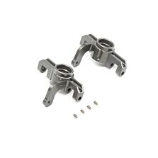 Team Losi Racing Aluminum Front Spindle Set for Universals: 8E 4.0