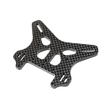 Team Losi Racing Carbon Rear Shock Tower: 8X, 8XE