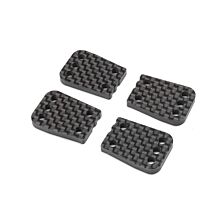 Team Losi Racing Rear Hub, B Plate, Carbon: 8X, 8XE 2.0