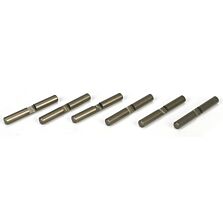Team Losi Racing Diff Shaft Set, Alum (6): 8B, 8T 2.0