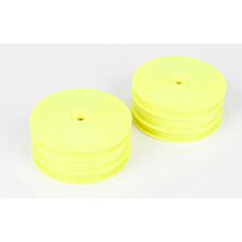 Team Losi Racing 1/10 Front Buggy 2.2 Wheels, 12mm Hex, Yellow (2): 22-4