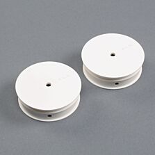 Team Losi Racing 1/10 Narrow Front Buggy Wheels, Stiffezel, 12mm Hex, White (2): 22