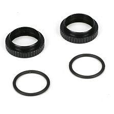 Team Losi Racing Shock Preload Adjuster Nut w/ O-rings: 22/22-4