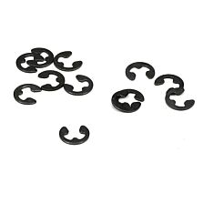 Team Losi Racing E-Clips, 3mm Shaft (12)