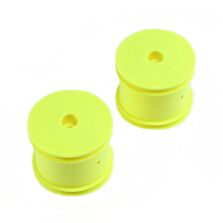 Team Losi Racing 1/10 Front/Rear Stadium Truck 2.2 Wheels, 12mm Hex, Yellow (2): 22T