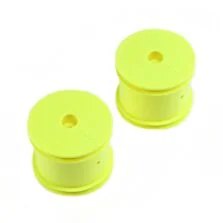 Team Losi Racing 1/10 Front/Rear Stadium Truck 2.2 Wheels, 12mm Hex, Yellow (2): 22T