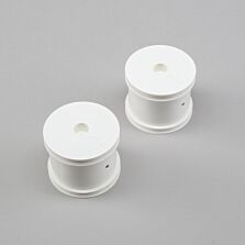 Team Losi Racing 1/10 Front/Rear Stadium Truck 2.2 Wheels, 12mm Hex, White (2): 22T