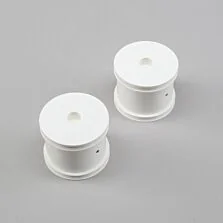 Team Losi Racing 1/10 Front/Rear Stadium Truck 2.2 Wheels, 12mm Hex, White (2): 22T