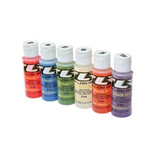 Team Losi Racing Shock Oil, 6Pk, 50, 60, 70, 80, 90, 100, 2oz