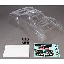 Team Losi Racing 1/10 Hi Performance Precut Clear Body: 22SCT/2.0/SCTE