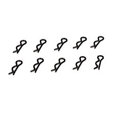 Vaterra Body Clips, Mini (10):GLU, GLF, Rap, Hal