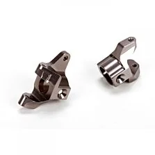 Vaterra Front Carrier Set, Aluminum: ASN