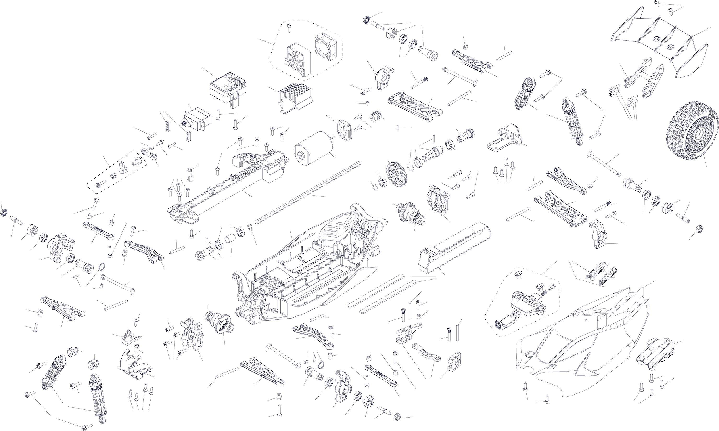 ARA2106T1 exploded view