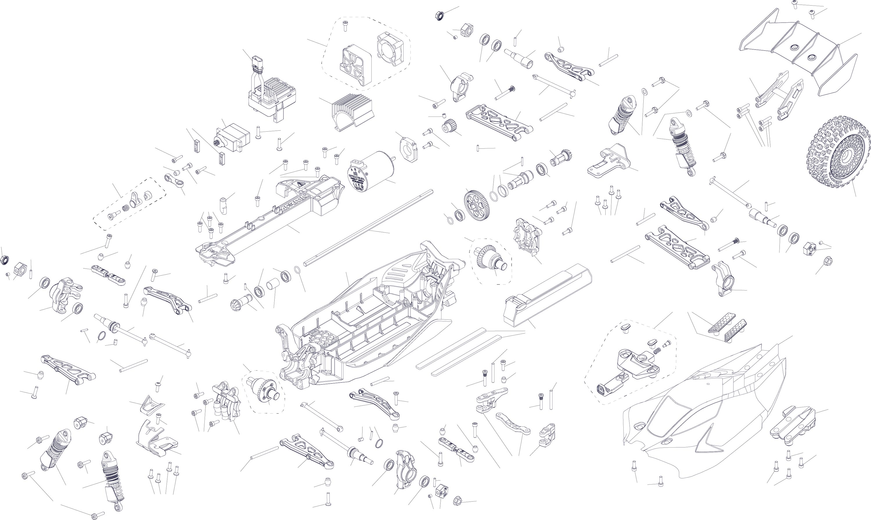 ARA2306 exploded view