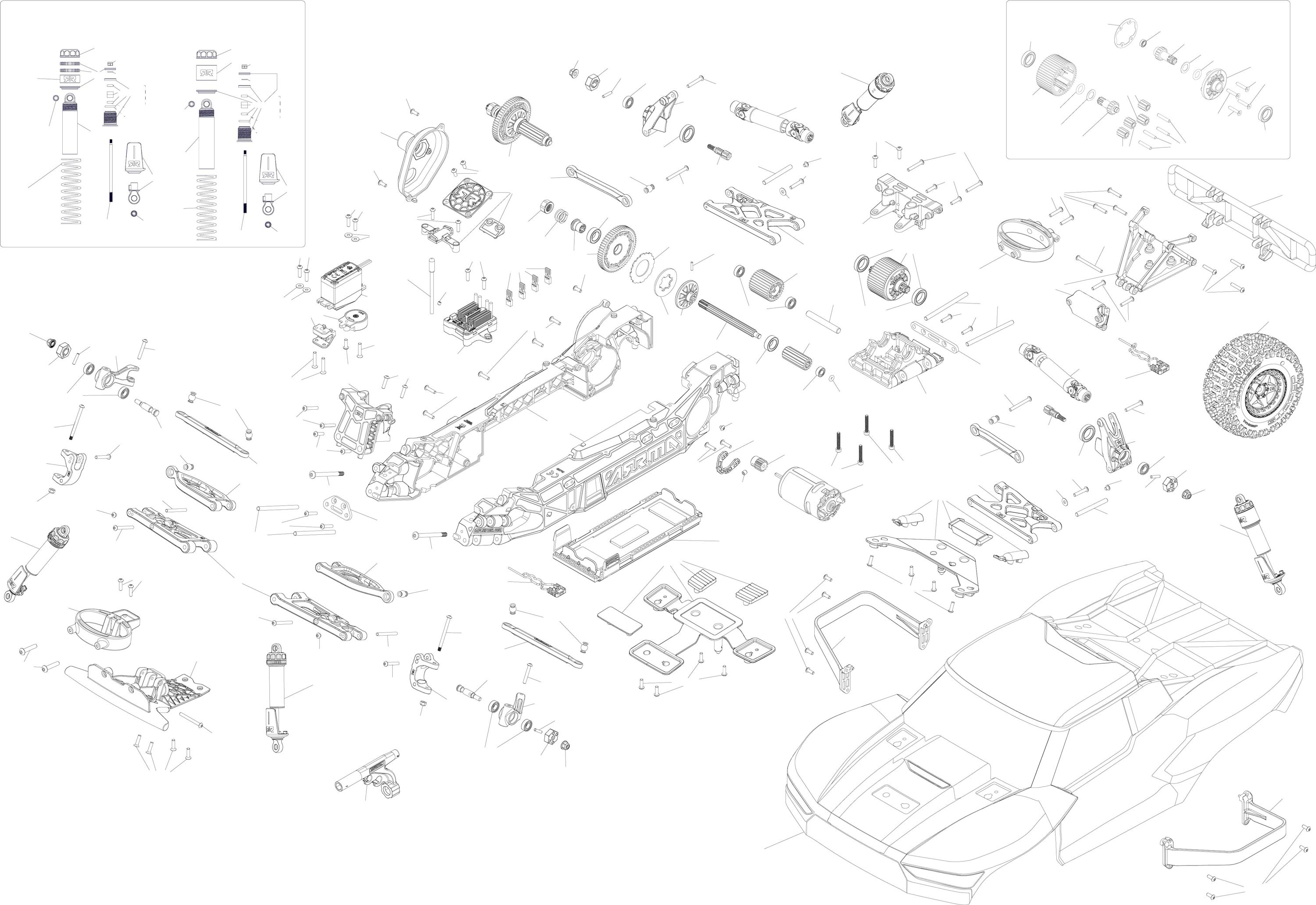 ARA3221S exploded view