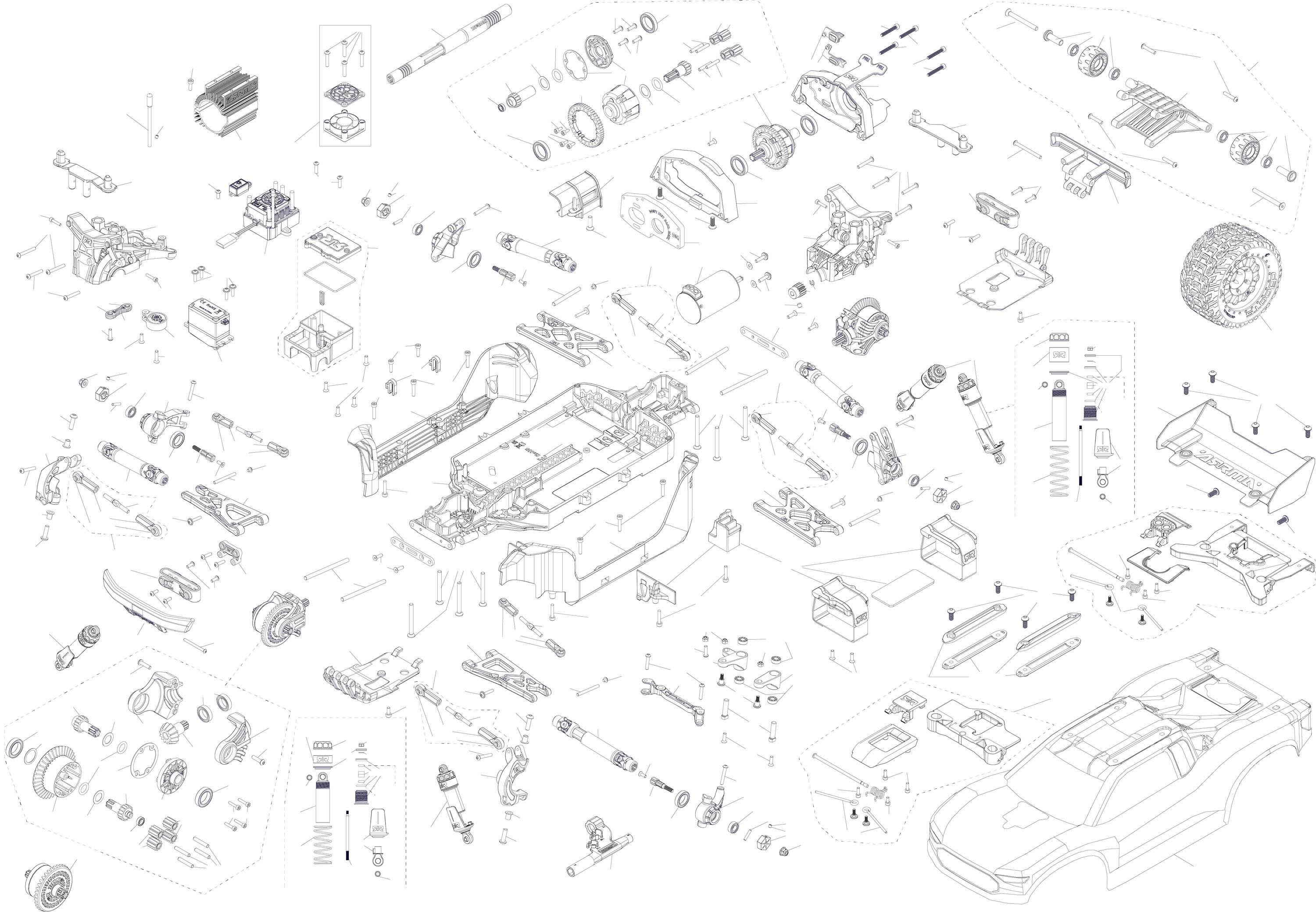 ARA4305V4T1 exploded view