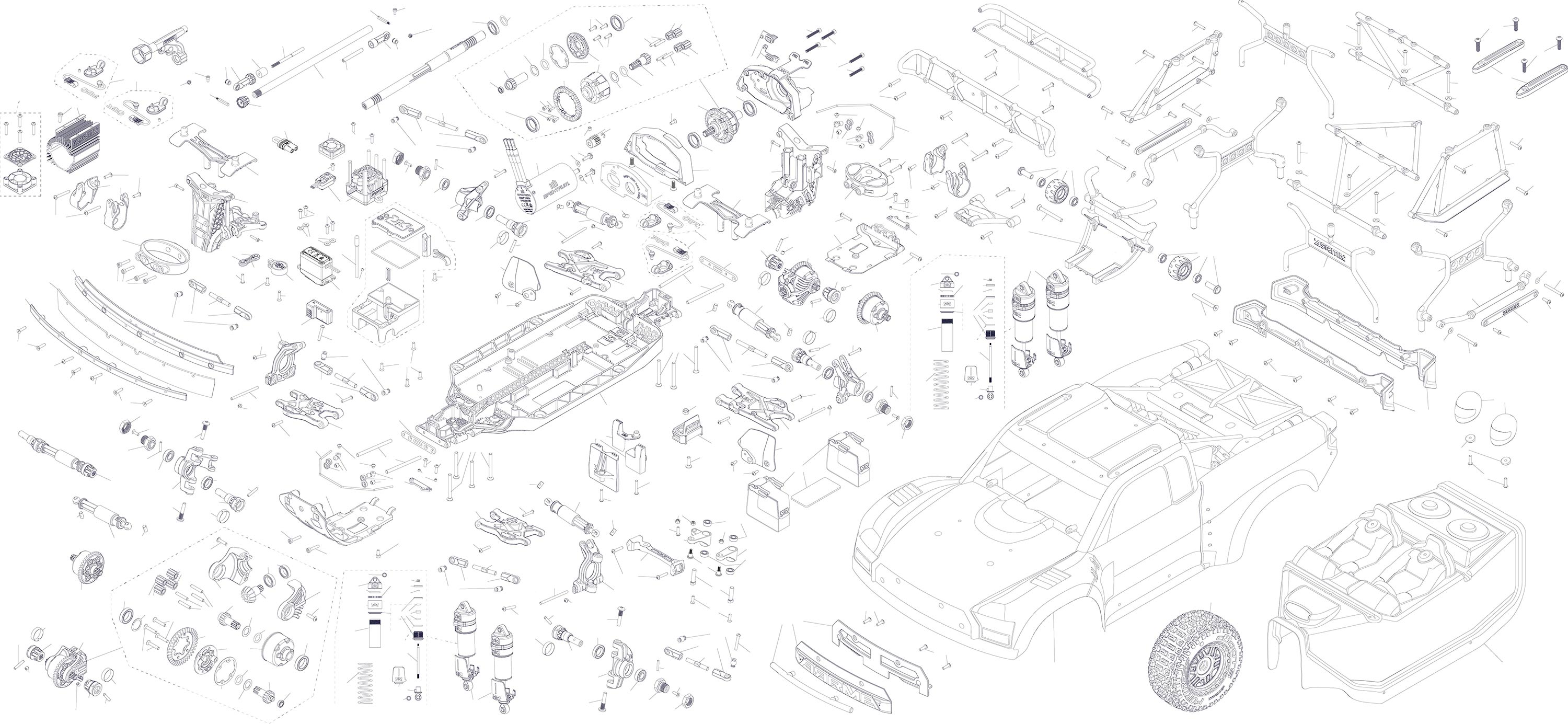ARA4404 exploded view