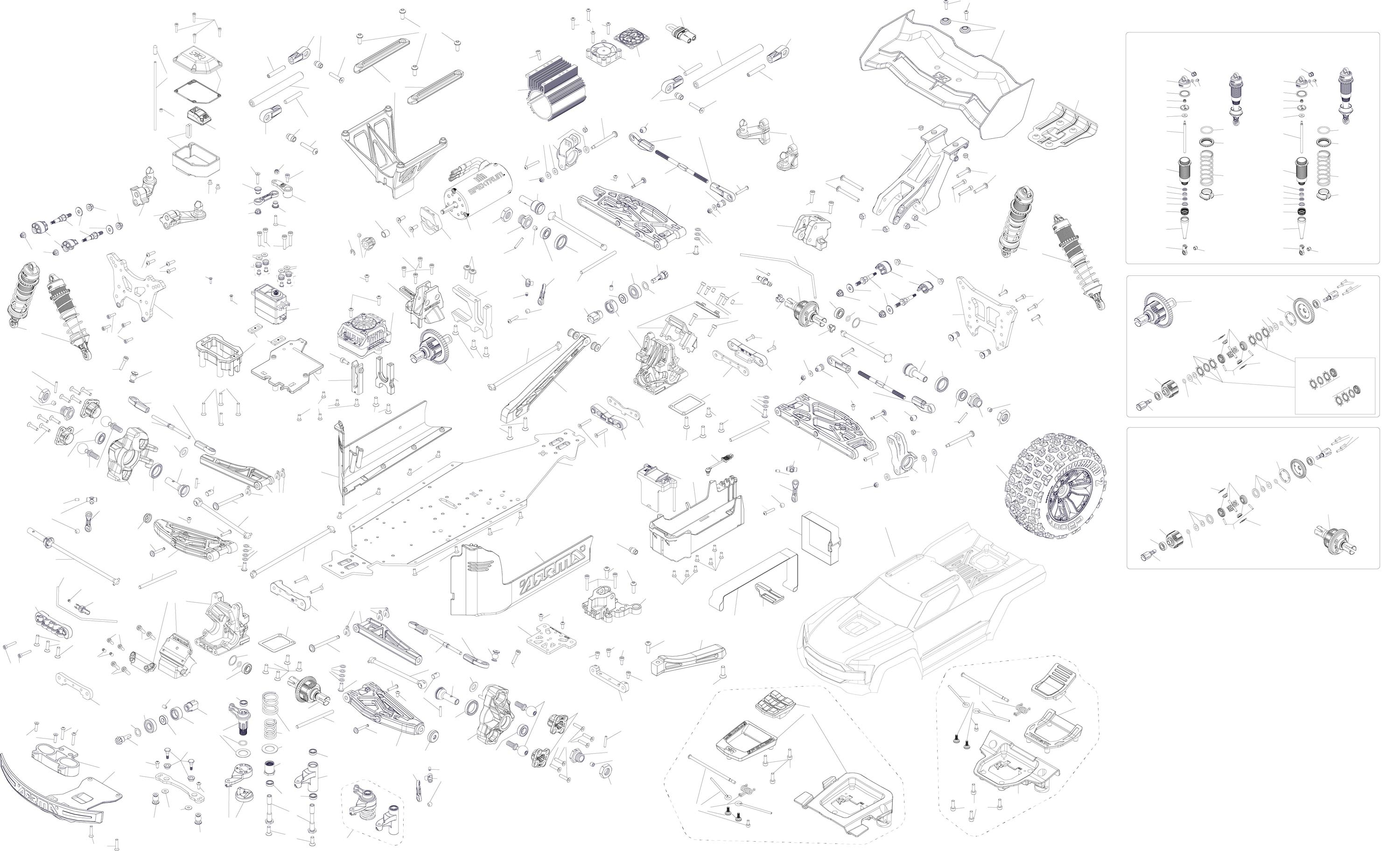 ARA8608V6 exploded view