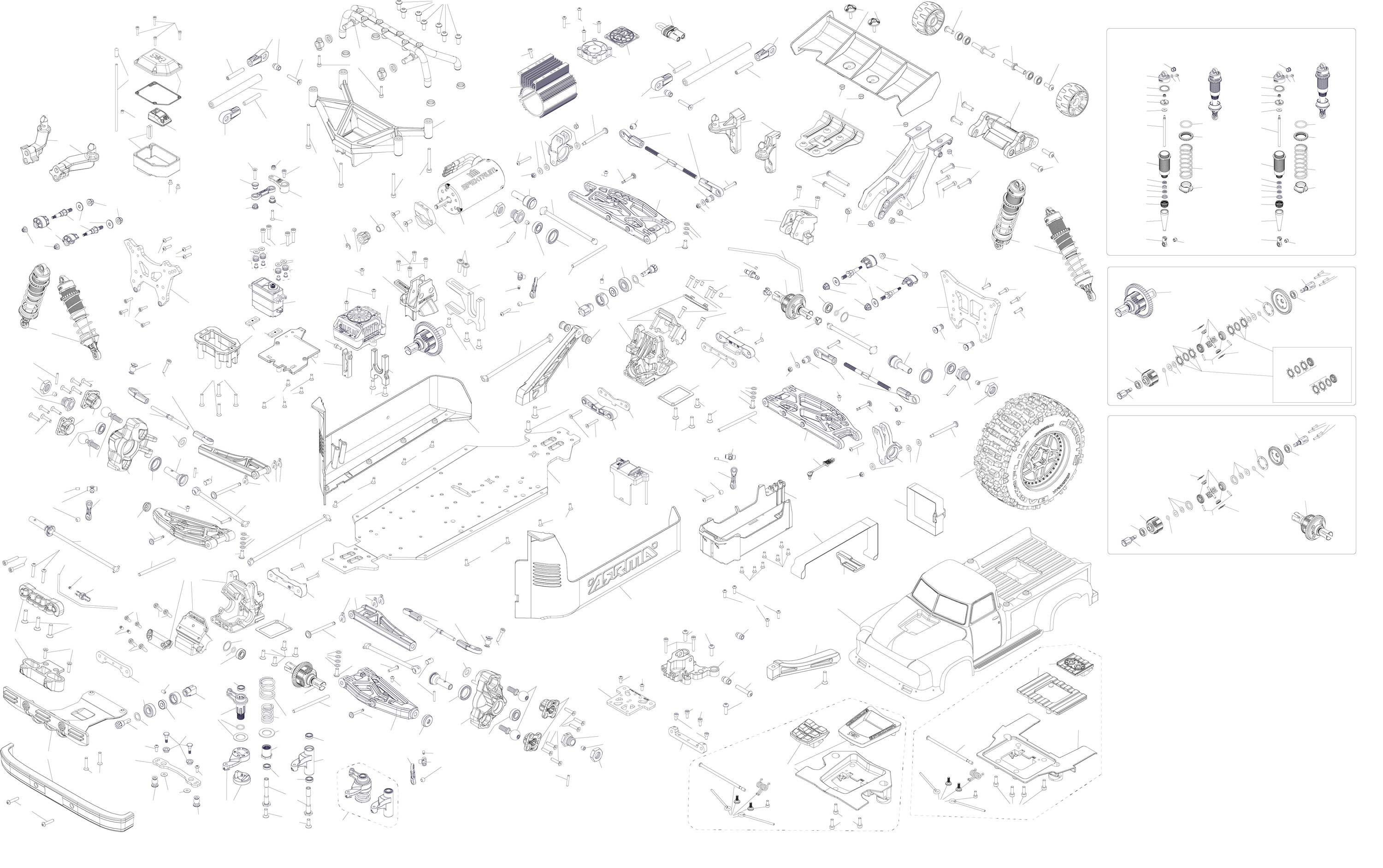 ARA8611V6T2 exploded view